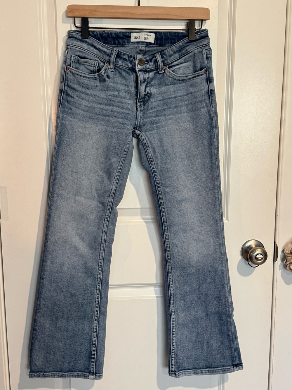 Buckle Boot Cut Jeans